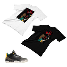Load image into Gallery viewer, Jordan 3 Animal Matching Custom Designed T shirt JD 3-11-11 - 80JD3-11-11