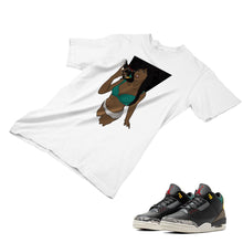 Load image into Gallery viewer, Jordan 3 Animal Matching Custom Designed T shirt JD 3-11-12 - 80JD3-11-12a