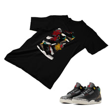 Load image into Gallery viewer, Jordan 3 Animal Matching Custom Designed T shirt JD 3-11-13 - 80JD3-11-13b