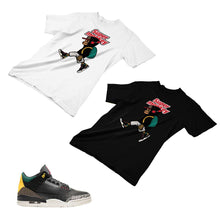 Load image into Gallery viewer, Jordan 3 Animal Matching Custom Designed T shirt JD 3-11-6 - 80JD3-11-6