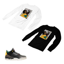 Load image into Gallery viewer, Jordan 3 Animal Matching Custom Designed Long Sleeve T shirt JD 3-11-10 - 80JD3-11-L-10