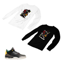 Load image into Gallery viewer, Jordan 3 Animal Matching Custom Designed Long Sleeve T shirt JD 3-11-13 - 80JD3-11-L-13