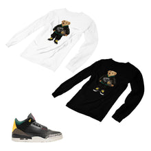 Load image into Gallery viewer, Jordan 3 Animal Matching Custom Designed Long Sleeve T shirt JD 3-11-16 - 80JD3-11-L-16