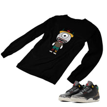 Load image into Gallery viewer, Jordan 3 Animal Matching Custom Designed Long Sleeve T shirt JD 3-11-4 - 80JD3-11-L-4b