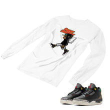 Load image into Gallery viewer, Jordan 3 Animal Matching Custom Designed Long Sleeve T shirt JD 3-11-7 - 80JD3-11-L-7a