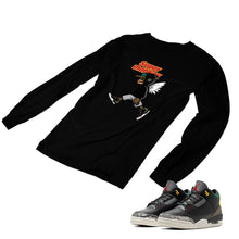 Load image into Gallery viewer, Jordan 3 Animal Matching Custom Designed Long Sleeve T shirt JD 3-11-7 - 80JD3-11-L-7b