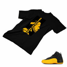 Load image into Gallery viewer, Jordan 12 University Gold Matching Custom Designed T shirt JD 12-17-12 - JD12-17-12b