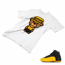 Load image into Gallery viewer, Jordan 12 University Gold Matching Custom Designed T shirt JD 12-17-17 - JD12-17-17a