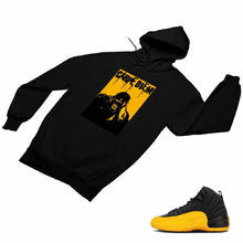 Load image into Gallery viewer, Jordan 12 University Gold Matching Custom Designed Hoodies JD 12-17-2 - JD12-17-H-2b