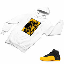 Load image into Gallery viewer, Jordan 12 University Gold Matching Custom Designed Hoodies JD 12-17-7 - JD12-17-H-7a