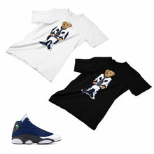 Load image into Gallery viewer, Jordan 13 flint grey Matching Custom Designed T shirt JD 13-18-10 - JD13-18-10