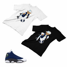 Load image into Gallery viewer, Jordan 13 flint grey Matching Custom Designed T shirt JD 13-18-14 - JD13-18-14