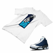 Load image into Gallery viewer, Jordan 13 flint grey Matching Custom Designed T shirt JD 13-18-1 - JD13-18-1a