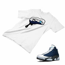 Load image into Gallery viewer, Jordan 13 flint grey Matching Custom Designed T shirt JD 13-18-9 - JD13-18-9a