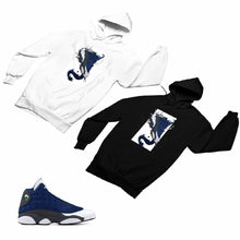 Load image into Gallery viewer, Jordan 13 flint grey Matching Custom Designed Hoodies JD 13-18-19 - JD13-18-H-19