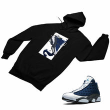Load image into Gallery viewer, Jordan 13 flint grey Matching Custom Designed Hoodies JD 13-18-19 - JD13-18-H-19b