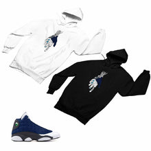 Load image into Gallery viewer, Jordan 13 flint grey Matching Custom Designed Hoodies JD 13-18-4 - JD13-18-H-4