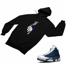 Load image into Gallery viewer, Jordan 13 flint grey Matching Custom Designed Hoodies JD 13-18-4 - JD13-18-H-4b