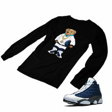 Load image into Gallery viewer, Jordan 13 flint grey Matching Custom Designed Long Sleeve T shirt JD 13-18-11 - JD13-18-L-11b