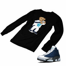 Load image into Gallery viewer, Jordan 13 flint grey Matching Custom Designed Long Sleeve T shirt JD 13-18-12 - JD13-18-L-12b