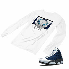Load image into Gallery viewer, Jordan 13 flint grey Matching Custom Designed Long Sleeve T shirt JD 13-18-3 - JD13-18-L-3a