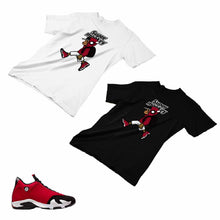 Load image into Gallery viewer, Jordan 14 Retro Gym Red Matching Custom Designed T shirt JD 14-7-14 - JD14-7-14