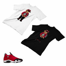 Load image into Gallery viewer, Jordan 14 Retro Gym Red Matching Custom Designed T shirt JD 14-7-17 - JD14-7-17