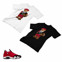 Load image into Gallery viewer, Jordan 14 Retro Gym Red Matching Custom Designed T shirt JD 14-7-18 - JD14-7-18