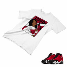 Load image into Gallery viewer, Jordan 14 Retro Gym Red Matching Custom Designed T shirt JD 14-7-5 - JD14-7-5a