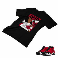 Load image into Gallery viewer, Jordan 14 Retro Gym Red Matching Custom Designed T shirt JD 14-7-5 - JD14-7-5b