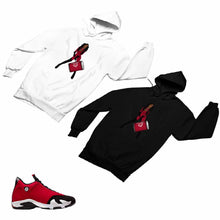 Load image into Gallery viewer, Jordan 14 Retro Gym Red Matching Custom Designed Hoodies JD 14-7-11 - JD14-7-H-11