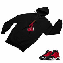 Load image into Gallery viewer, Jordan 14 Retro Gym Red Matching Custom Designed Hoodies JD 14-7-11 - JD14-7-H-11b