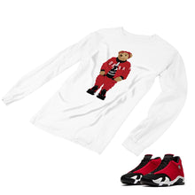 Load image into Gallery viewer, Jordan 14 Retro Gym Red Matching Custom Long Sleeve T shirt JD 14-7-16 - JD14-7-L-16a