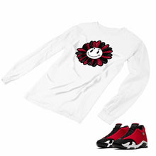 Load image into Gallery viewer, Jordan 14 Retro Gym Red Matching Custom Long Sleeve T shirt JD 14-7-1 - JD14-7-L-1a