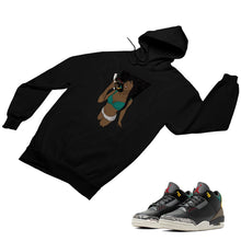 Load image into Gallery viewer, Jordan 3 Animal Matching Custom Designed Hoodies JD 3-11-12 - JD3-11-H-12b