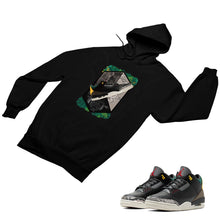 Load image into Gallery viewer, Jordan 3 Animal Matching Custom Designed Hoodies JD 3-11-17 - JD3-11-H-17b