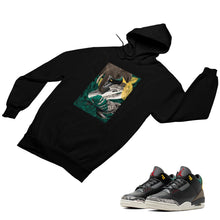 Load image into Gallery viewer, Jordan 3 Animal Matching Custom Designed Hoodies JD 3-11-18 - JD3-11-H-18b