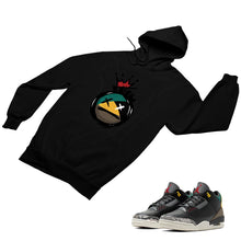 Load image into Gallery viewer, Jordan 3 Animal Matching Custom Designed Hoodies JD 3-11-9 - JD3-11-H-9b
