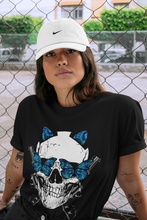 Load image into Gallery viewer, Cute & Punk T-Shirt - Air Jordan 1 Tie-Dye - air-jordan-1-tie-dye-pattern-sneaker-match-t-shirt-cute-and-punk-black-tee-4
