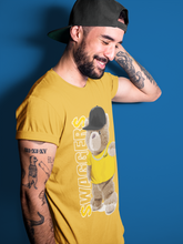 Load image into Gallery viewer, Bear Swaggers T-Shirt - Air Jordan 12 University Gold - air-jordan-12-university-gold-sneaker-match-tees-bear-swaggers-gold-shirt-3