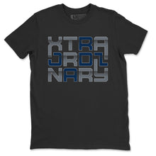 Load image into Gallery viewer, Extra Ordinary T-Shirt - Air Jordan 13 Flint - air-jordan-13-flint-grey-matching-t-shirt-extra-ordinary-black-tee-2_c0da7a9b-513b-42a0-8529-0668b1712b55