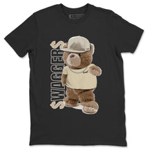 Load image into Gallery viewer, Bear Swaggers T-Shirt - Air Jordan 4 X OFF-WHITE Sail - air-jordan-4-off-white-sail-sneaker-match-tees-bear-swaggers-black-shirt-2