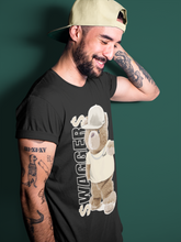 Load image into Gallery viewer, Bear Swaggers T-Shirt - Air Jordan 4 X OFF-WHITE Sail - air-jordan-4-off-white-sail-sneaker-match-tees-bear-swaggers-black-shirt-3