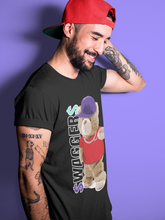 Load image into Gallery viewer, Bear Swaggers T-Shirt - Air Jordan 5 Top 3 - air-jordan-5-top-3-match-t-shirt-bear-swaggers-black-tee-3