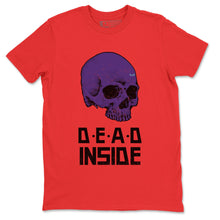 Load image into Gallery viewer, Dead Inside T-Shirt - Air Jordan 5 Top 3 - air-jordan-5-top-3-new-release-matching-tee-dead-inside-red-t-shirt-2