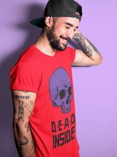 Load image into Gallery viewer, Dead Inside T-Shirt - Air Jordan 5 Top 3 - air-jordan-5-top-3-new-release-matching-tee-dead-inside-red-t-shirt-3