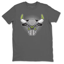 Load image into Gallery viewer, Bull Head Cool Grey T-Shirt - Air Jordan 4 '95 Neon - aj4_bull_head-cool_grey-t-shirt-air_jordan_4-aj4_95_neon-shoe-match-tee-sneaker-release-tees-2