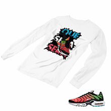 Load image into Gallery viewer, Air Max Plus Worldwide Matching Custom Designed Long Sleeve T shirt AMP 1-9-19 - amp1-9-L-19a