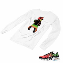 Load image into Gallery viewer, Air Max Plus Worldwide Matching Custom Designed Long Sleeve T shirt AMP 1-9-22 - amp1-9-L-22a