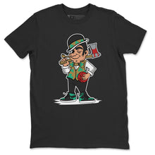 Load image into Gallery viewer, Boston Lumberjack Black T-Shirt - Air Jordan 1 Pine Green - boston_lumberjack-black-t-shirt-air_jordan_1-aj1_pine_green-shoe-match-tee-sneaker-release-tees-2